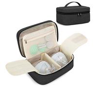 BAFASO Wearable Breast Pump Bag Compatible with Willow and Elvie Breast Pump, Case for Wearable Breast Pump and Extra Parts, Bag Only, Black