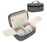 BAFASO Wearable Breast Pump Bag Compatible with Willow and Elvie Breast Pump, Case for Wearable Breast Pump and Extra Parts, Bag Only, Grey