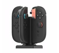 Bafeil Nintendo Charging Dock for Switch 2 Joy-Cons & Controllers, 4-in-1 Charger Stand with LED Indicators, Fast Double-Sided Charging Stand