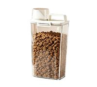 bafeooo Dog Food Storage Container, Cat Food Storage Containers and Pet Foods Storages Container, Dog Foods Containers For Dry Suitable for Storing Pet Stuff (3 Liters, Transparent)