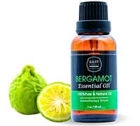 Baff Candle Bergamot Essential Oil 100% Pure I Aromatherapy Grade 30ml I Therapeutic Grade Bergamot Essential Oil I Natural and Organic,Diffusion in Diffuser I Vegan I Diffusers for Home &Office I