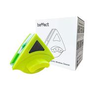 Baffect Home Double Side Magnetic Window Cleaner Ultra-Strong Both Side Glass Surface Cleaning Brush Wiper Tools with ergonomic handle design for High-rise and Car Glazed Windows Thickness (8-15mm)