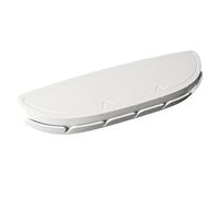 Baffle for Self Cleaning Cat Sand Control Elevated Entrance Fence
