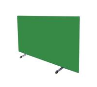 Baffle,The movable Ping Pong Ball Baffle,Table Tennis Baffle, Portable Foldable Ping Pong Fence Surround, Easy Installation for Training and Competition，（Green，6 pieces）