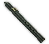 BAFlute Native American Style Low Pitch F# 432Hz 3D Print Black Double Flute Drone Flute