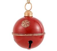 Bafnsiji B, Large Metal Jingle Bells Gold Snowflake Jingle Bells Baubles Christmas Tree Decorations Arts Crafts Xmas Hanging Ornaments For Christmas Tree Decoration Supplies