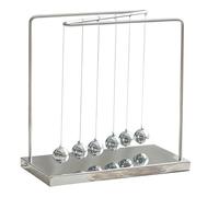 Bafnsiji Newton Cradle Balance Balls, Newton Pendulum with 6 Balls, Physical Swinging Magnetic Balls, Decorative Physics Gadget for Desk, Office