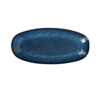 Bafnsiji Oval Ceramic Serving Plate - Japanese Style Sushi & Tapas Dish