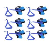 BAFOVY 10 Anti Static Foot Strap, Blue Synthetic Rubber Band, Workshop Accessories, High Safety Factor, Practical for Anti Static in Workshop with Control