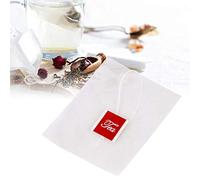 BAFOVY 100pcs Nylon Transparent Empty Tea Bags, Fine Workmanship, Convenient Design, Versatile Application, Made of Imported Nylon, Safe for Herbal Tea