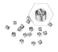 BAFOVY 100pcs Thread Repair Insert Helical Coil M5x0.8 Stainless Steel 304 for Aluminum Plastic Wood Restores Original Screw Size Torque with Tang Break-Off Installation (M5*0.8 * 1.5D)
