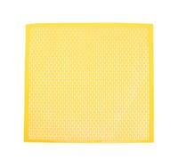 BAFOVY 12 PCS Bee Excluder Plastic Board, Enhance Productivity-Enduring and Dependable, Improve Efficiency, Control Temperature and Humidity with Round Edges, Premium (Yellow)
