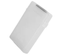 BAFOVY 2.5in Hard Disk Storage Box, ABS Material for HDD SSD with Anti-Static Protection, Ideal for Safe Backup of Your 2.5 Inch Drives (White)
