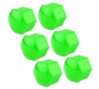 BAFOVY 20pcs Car Wheel Nut Caps 19mm Auto Hub Screw Cover Screw/Fastener Rims Exterior Protective Wheel Screw/Fastener Covers with Nylon PA66 for All 19mm Screw Black Gray Red Yellow Blue Green