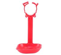 BAFOVY 20Pcs Chicken Drinker Cups ABS Chicken Waterer 6.5 X 6.5 X 13cm Easy Install Smooth Edge Removable Drinking Cups for Backyard Coops and Poultry Farms