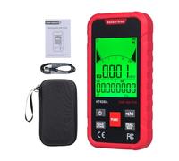 BAFOVY 3 in 1 Electromagnetic Field Radiation Detector Meter, ABS AC Magnetic Electric Microwave Tester, Data Hold Alarm 0.01 to 200 UT for Home Office Industrial Use (HT628A)