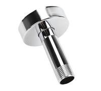BAFOVY 3 Inch Ceiling Mounted Straight Shower Arm 304 Stainless Steel with Expanded Outlet Seal for Standard Showerhead 1/2 Inch 14 NPT (Electroplated)