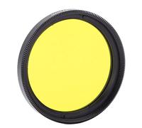 BAFOVY 37mm Full Color Lens Filter, Optical Glass, Enhance Photography for SLR Cameras and Landscapes (Yellow)