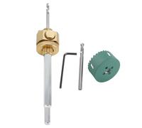 BAFOVY 6 Inch Hole Saw Drill Bit for Recessed Lights Can Lights Pot Lights with Extension Pole Alloy Steel Bi-Metal for Wood Plastic Drywall Fast Chip Removal (80mm / 3.1in Hole Saw)
