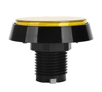 BAFOVY 60mm Big Round Flat Button with LED Light Durable Push Button Game Console Supplies 12V with High Sensitivity for Crane Machines and Other Gaming Devices (#2)