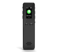 BAFOVY 64GB Voice Recorder 1536kbps Recording TFT Screen Built-in Speaker 18H Battery Life with Password Protection for Students Teachers Business Meetings (64GB)