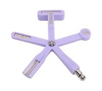 BAFOVY 8 in 1 Nail Magnet Silicone Gel Nail Polish Magnet with Steel Ball 8 Angle Design Anti Slip Handle Compact Tool for Salon Home Manicure Beginners