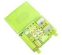 BAFOVY A3 Physical Experiment Kit Plastic Electromagnetic Field Tester Set with Copper Components Accurate Voltage Current Resistance Testing for School Physics Students