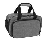 BAFOVY Acrylic Paint Organizer Bag, Large Capacity Oxford Fabric Portable Art Supply Storage Case with Removable Dividers, for Artists on the Go