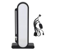 BAFOVY Adjustable Height ARGB GPU Stand, Infinite Mirror Design with Real Time Temperature Display, Anti Sag Bracket for PC Graphics Cards