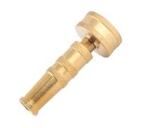BAFOVY Adjustable Twist Nozzle Solid Brass Hose Spray Nozzle G3 4 Thread for 0.8in Garden Hose Heavy Duty One Piece Leakproof Design for Watering Cleaning Patio and Balcony Use