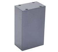 BAFOVY Aluminum Alloy Enclosure, Integrated Junction Box 30 X 50 X 80mm, Wire Drawn Oxidized Finish, Lightweight Resistant, for Electronics Circuit Board Projects