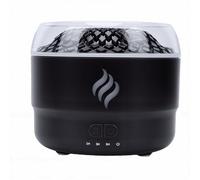 BAFOVY Aromatherapy Diffuser, ABS Essential Oil Diffuser Humidifier with 7 Color Flame Light, 280ml Auto Shut Off Quiet Mist for Home Office Bedroom Yoga Room