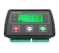BAFOVY Automatic Mains Failure Control Module 4520 Generator Controller, Self-Starting LCD Protection Module, Real-time Monitoring for Generators, User-Friendly Design, Multiple Sensor