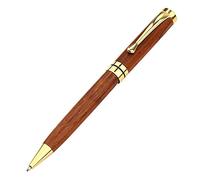 BAFOVY Ballpoint Pen, Bol¨ªgrafos De Writing Pen, Bol¨ªgrafos De With Retractable, 15G, About 14 * 1.2Cm/5.5 * 0.5Inch, 1 Pcs For School Business (Golden)