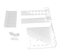 BAFOVY Basking, Plataforma Para Tortugas Transparent, Hook, Sun Exposure, Climbing Ladder, Aquarium Plattform For Aquarium Fish, White (Tc)