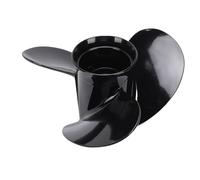 BAFOVY Boat Outboard Propeller, 3 Blades Metal Replacement for 25 60 Engines, with 10.5x13 Size for Mariner and Command Thrust Gearcase
