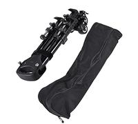 BAFOVY Camera Tripod Dolly, VX-600 Pro 3 Camera Tripod Dolly with 3 Wheels Pulley System Universal Foldable Aluminum Tripod Roll 20kg Load Capacity 27-41cm height.