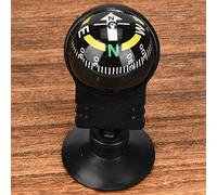 BAFOVY Car Compass Guide Ball, ABS Portable Navigation Tool with Suction Cup, 2 Pack 6 X 3 X 3 Cm, Compact Direction Finder for Car Dashboard Hiking Camping Travel