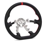 BAFOVY Carbon Fiber Steering Wheel, Red Stitching Replacement, Luxury Finish, Artisanal Quality, Enhanced Control, Smoother Driving with 3D Scan Data, with Dual Density Polyurethane