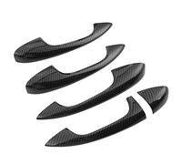 BAFOVY Carbon Fiber Style Door Handle Cover Trim ABS Material for C-Class W205 2015-2018 GLC-Class X253 2016-2018 with Glossy Finish Anti-Scratch