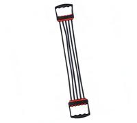 BAFOVY Chest Expander, Detachable 5 Bands for Chest Muscle Strength Training, with Non Slip Handle and Adjustable Tension, Fitness Equipment for Bodybuilding (Black)