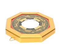 BAFOVY Chinese Feng Shui Convex Mirror for Invite Wealth and Luck, Enhance Home Energy, Ancestral Chinese Art with Powerful Feng Shui for Protection and Blessings, Hang Outdoors (13.5cm concave