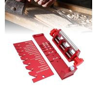 BAFOVY Chisel Sharpening Jig, Chisel Honing Chisel Angle Fixture for Woodworking Aluminum Alloy Sharpening Tool with Fixed Angle Fixture for Chisels and Planes 15 to 45 Degrees