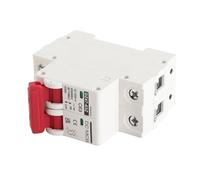 BAFOVY Circuit Breaker Protector Mini Solar Disconnect Switch Low Voltage 63A DC 1000V Photovoltaic Battery Terminal Block Wind Power Parts Accessories Short Protection Refrigerator