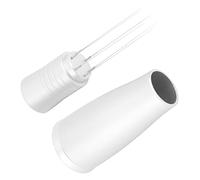 BAFOVY Coffee Powder Distributor, Stainless Steel Needle Coffee Stirring Tool 10.9 X 3.6cm, Flat Head, Self Aligning Holder, Built in Tray, for Shop Home Travel (Silver)