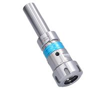 BAFOVY Collet Chuck Holder, M2-M30 ER32 Adapter, 20CrMrTi Steel Tapping Tool with Front Float 5mm Rear Float 6mm for CNC Lathe Tapping, High Concentricity and Durability, Stable Structure