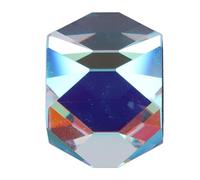 BAFOVY Color Cube Prism, 9.8x9.8x9.8in RGB Dispersion Optical Glass Prism Kaleidoscopic Patterns with K9 Glass for Physics Photography Desktop Decor