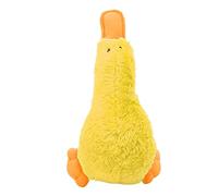 BAFOVY Cute Squeaky Duck Dog Chew, Duck Dog Soft Material, Bonding, Supports Active Play, Suitable, Psy, For Small To Medium Pets (Yellow)