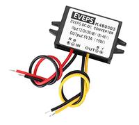 BAFOVY DC-DC Step-Down Module, Retardant Silicone Housing, 5V 3A Robust Power Converter Module for Automotive LED Lights and Routers