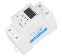 BAFOVY DDSVPD363 Voltage Protection Device ABS Automatic Voltage Reset Protection Device 63A Adjustable Over Under Recovery DIN Rail for Home Workshop Single Phase (63A)